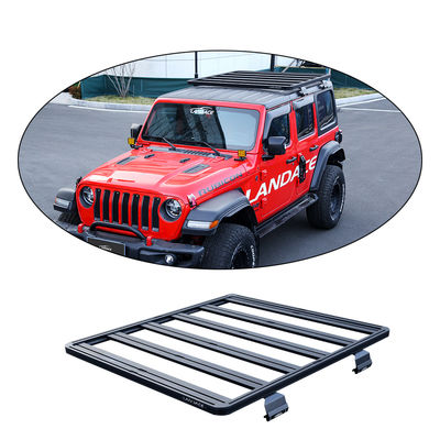 तेजी से और आसानी से स्थापना जेप रैंगलर जेएल के लिए काले 4x4 एल्यूमीनियम मिश्र धातु छत रैक