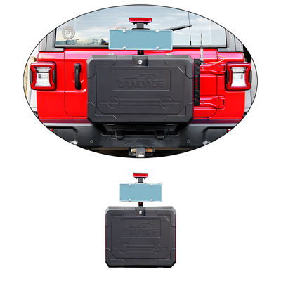 स्वीकार्य OEM/ODM 700X450X317 मिमी एल्यूमीनियम जेप रैंगलर जेएल जेके के लिए टेल गेट स्टोरेज बॉक्स