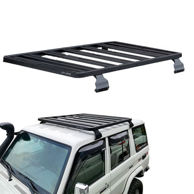 टोयोटा एफजे क्रूजर के लिए एल्यूमीनियम मिश्र धातु हल्के 4x4 सामान सामान छत रैक