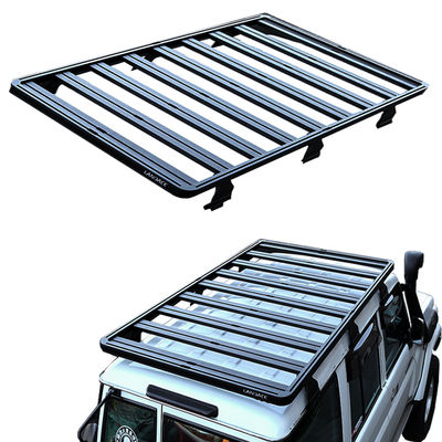 टोयोटा लैंड क्रूजर FJ 4Runner के लिए विरोधी संक्षारण एल्यूमीनियम छत रैक कस्टम रंग में