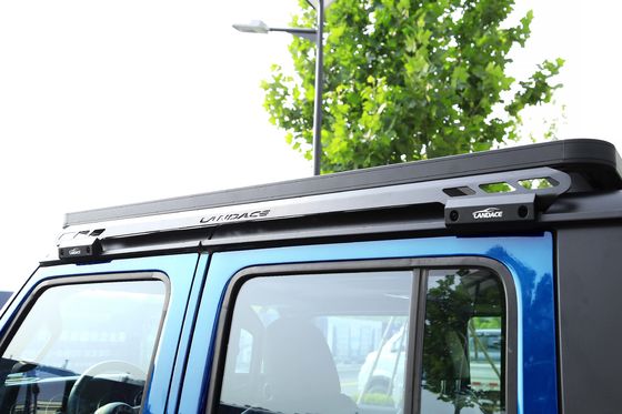 एल्यूमीनियम कार्गो कैरियर छत रैक के लिए Jeep Wrangler सभी श्रृंखला में कस्टम रंग