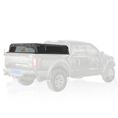 फोर्ड F150 हार्ड टाइप एल्यूमीनियम के लिए बिना ड्रिलिंग इंस्टॉलेशन कैंपर ट्रक टॉपर कैनोप