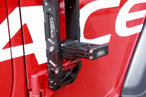 साइड डोर प्लेसमेंट एल्यूमीनियम मिश्र धातु हुक पेडल के लिए Jeep Wrangler JL JK हार्ड एनोडाइजिंग