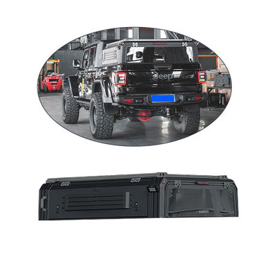 हार्ड टाइप ऑटो एक्सेसरीज ग्लेडिएटर जेटी एल्यूमीनियम 4x4 पिकअप ट्रक बिस्तर कवर हार्डटॉप पानी प्रतिरोधी कैनोपी जीप के लिए