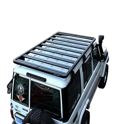 34 किलो क्षमता 4X4 एल्यूमीनियम कार छत रैक यूनिवर्सल कार कार्गो वाहक निसान Y60 के लिए