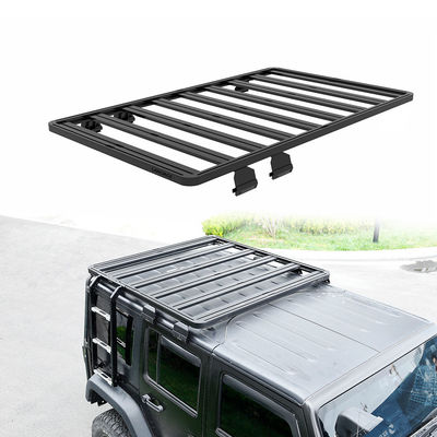 Jeep Wrangler Jk Suv Jimny Fj Cruiser 4runner Pajero High के लिए छत माउंट एल्यूमीनियम कार्गो वाहक
