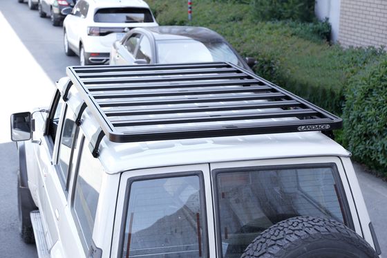 स्थापना निसान पेट्रोल Y60 4X4 छत क्रॉस बार के साथ बारिश गटर क्लैंप पर माउंटिंग