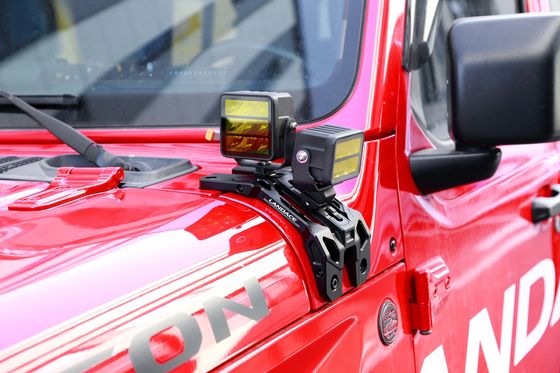 JEEP Wrangler JL Gladiator JT लाइट ब्रैकेट एंटीना ब्रैकेट टिकाऊ प्रदर्शन के लिए