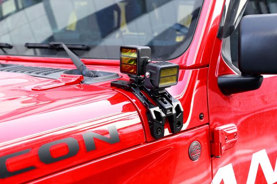 JEEP Wrangler JL Gladiator JT लाइट ब्रैकेट एंटीना ब्रैकेट टिकाऊ प्रदर्शन के लिए