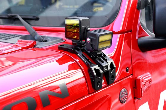 JEEP Wrangler JL Gladiator JT लाइट ब्रैकेट एंटीना ब्रैकेट टिकाऊ प्रदर्शन के लिए