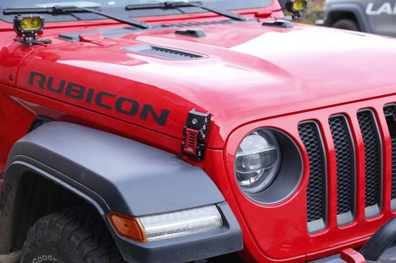 एल्यूमीनियम Jeep Wrangler Jl हुड लॉक OEM Jk लॉकिंग हुड लॉक