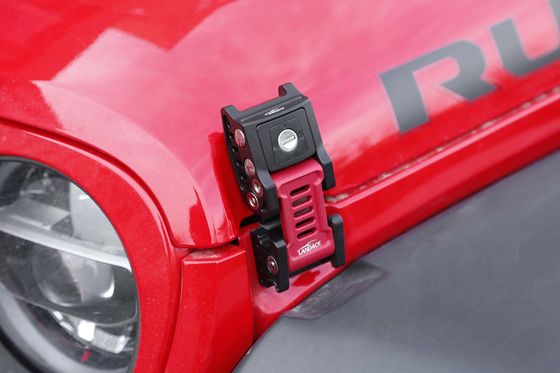 यूनिवर्सल 4x4 Wrangler JK JL एल्यूमीनियम मिश्र धातु हुड जैप वर्ष 2018 के लिए लॉक लॉक किट
