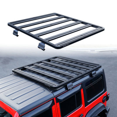 AL6063 SS304 Jeep Wrangler JL के लिए छत रैक यूनिवर्सल 4X4 सामान सामान वाहक