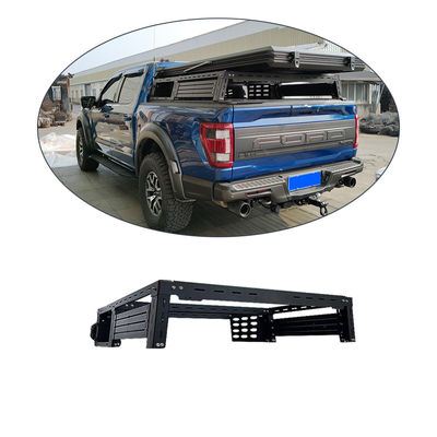 फोर्ड F150 ट्रंक माउंट रैक समायोज्य रोल बार एल्यूमीनियम मिश्र धातु वाहक रैक