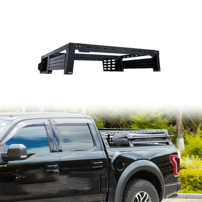 फोर्ड F150 ट्रंक माउंट रैक समायोज्य रोल बार एल्यूमीनियम मिश्र धातु वाहक रैक