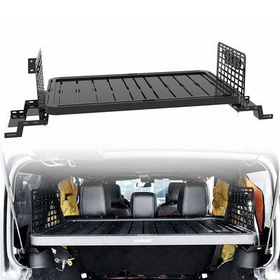 एल्यूमीनियम मिश्र धातु और कार्बन स्टील Jeep Wrangler JK सामान के लिए कार्गो भंडारण कवर