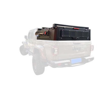 हार्ड टाइप 4x4 ऑटो एक्सेसरीज एल्यूमीनियम मिश्र धातु ग्लेडिएटर पिकअप ट्रक बिस्तर जीप के लिए हार्डटॉप टॉपर कैनोपी