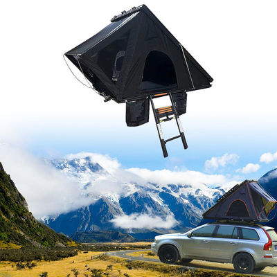 ऑक्सफोर्ड कपड़े 4x4 ऑफरोड आउटडोर कैंपिंग यूनिवर्सल क्लैमशेल एल्यूमीनियम हार्ड शेल कार छत टॉप टेंट