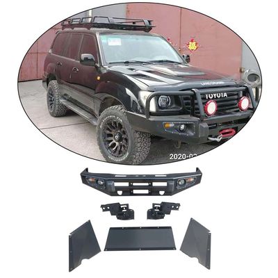 43 किलो स्टील कार फ्रंट बंपर के लिए Lc100 4X4 सामान भागों रूपांतरण