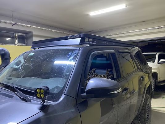2013 4WD ऑफरोड टोयोटा LC150 LC76 4RUNNER के लिए OEM स्वीकृत साइड सीढ़ी अलंकरण प्रणाली