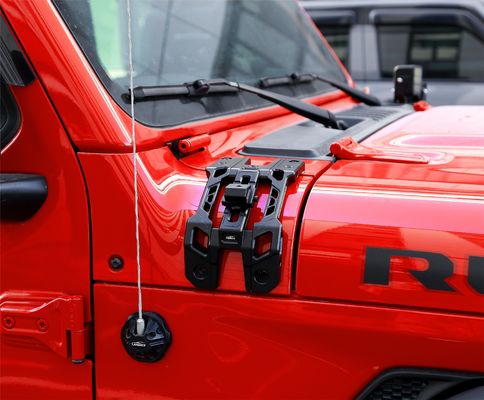 सीएनसी मशीनीकृत एल्यूमीनियम निर्माण के साथ 2016-2018 Wrangler लाइट माउंटिंग ब्रैकेट