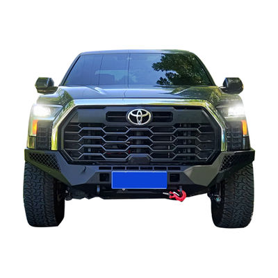 सुरक्षा 4x4 ऑफ रोड सहायक उपकरण टोयोटा कार बम्पर के लिए टुंड्रा फ्रंट स्टील बम्पर