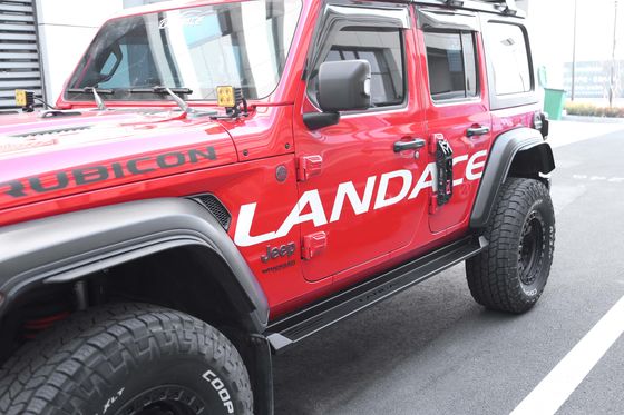 एल्यूमीनियम मिश्र धातु 4x4 ऑफ रोड Wrangler JL सहायक उपकरण खेल रनिंग बोर्ड जीप के लिए साइड पेडल कदम