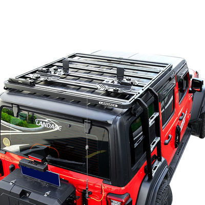 यूनिवर्सल एक्सेसरीज डिप्लोय करने योग्य छत कार साइड सीढ़ी के लिए Jeep WranglerJK WranglerJL