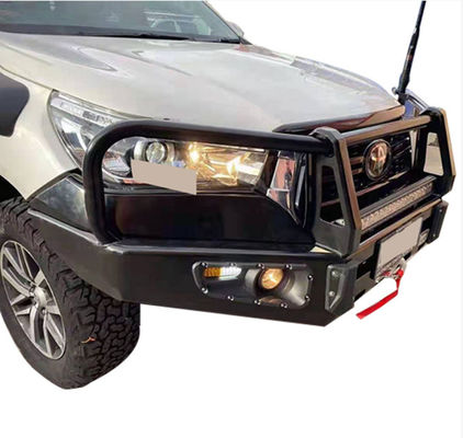 टोयोटा हिलक्स के लिए स्टील बुल बार मजबूत और टिकाऊ 4x4 ऑफ-रोड वाहन बम्पर