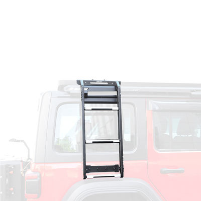स्टेनलेस स्टील पाउडर कोटिंग कार साइड डोर सीढ़ी Wrangler JL 18-23 Rubicon Jeep के लिए