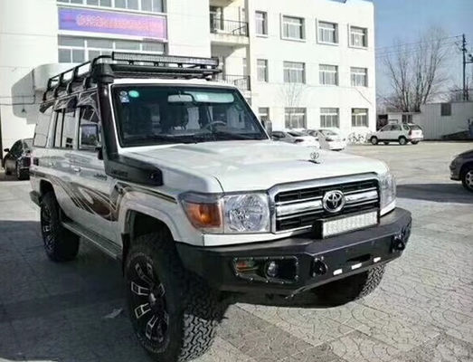 टोयोटा लैंड क्रूजर LC79 ऑफ रोड 4x4 के लिए पाउडर लेपित ब्लैक कार बम्पर