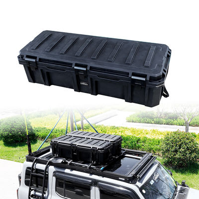 110L कार छत रैक टॉप कैरियर भंडारण बॉक्स Wrangler JK 1200*470*325mm के लिए कार्गो केस
