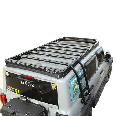 ब्लैक 4X4 एल्यूमीनियम मिश्र धातु लो प्रोफाइल बैग टैंक 300 एक्सेसरीज रूफ रेल रैक के लिए GWM