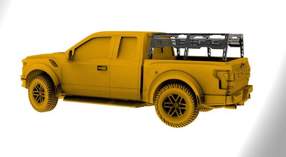 GLADIATOR रोल बार रैक आसान लगाव पिकअप और 4x4 सामान के लिए समायोज्य