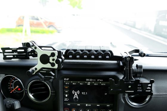 OEM कार मोबाइल फोन धारक ब्रैकेट एल्यूमीनियम मिश्र धातु के लिए JEEP