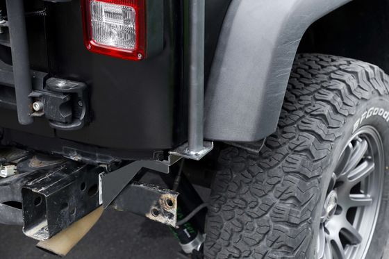 हाई- 4x4 साइड सीढ़ी सपोर्ट कार सीढ़ी क्लैंप के लिए जीप Wrangler JK आकार 840*400*261mm