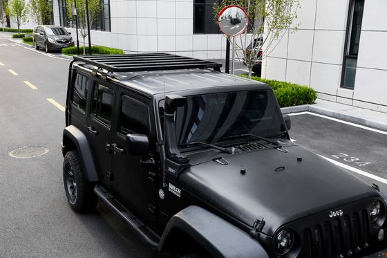 स्टील काली पक्षीय सीढ़ियां जीप Wrangler JK 4x4 ऑफ रोड कार ऑटो पार्ट्स छत रैक के लिए