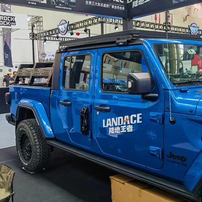 2020- वर्ष 4WD हेवी ड्यूटी ट्रक बेड रैक पिकअप स्टोरेज बॉक्स रोल बार फॉर ग्लेडिएटर 1336*1529*505