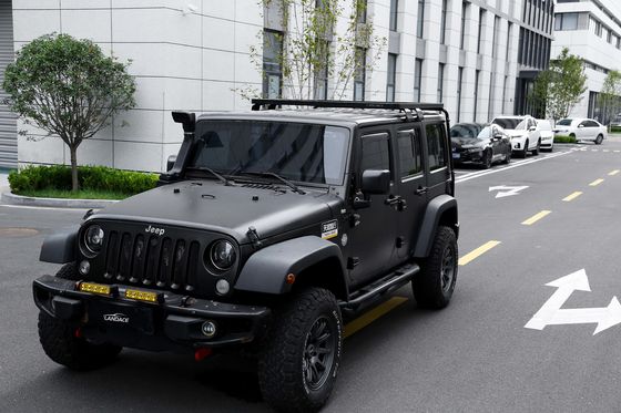 Wrangler JK के लिए आसानी से स्थापित 4X4 ऑफ रोड एल्यूमीनियम छत रैक कार्गो प्लेटफार्म टोकरी
