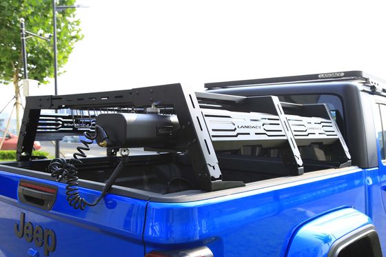 GMC Sievra 1500 ट्रक बिस्तर रैक पिकअप के लिए मैंगनीज स्टील बैक रैक