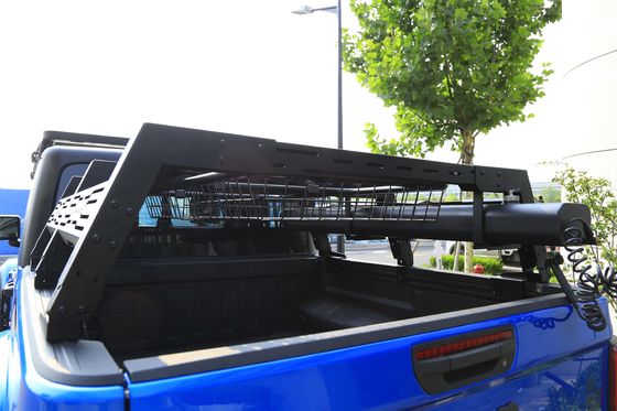 GMC Sievra 1500 ट्रक बिस्तर रैक पिकअप के लिए मैंगनीज स्टील बैक रैक