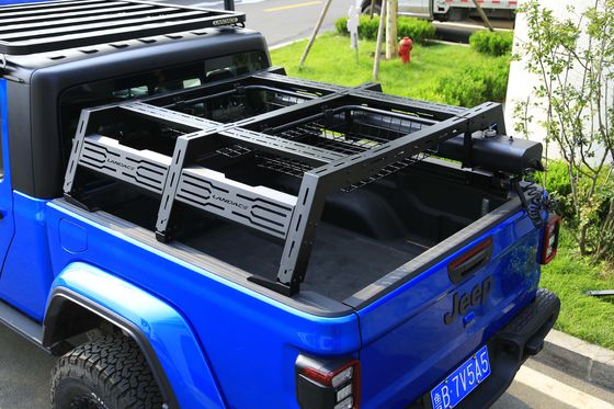 GMC Sievra 1500 ट्रक बिस्तर रैक पिकअप के लिए मैंगनीज स्टील बैक रैक