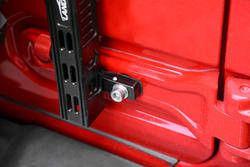 JEEP Wrangler कार संशोधित काले एल्यूमीनियम ध्वजपोत धारक ब्रैकेट उच्च बिक्री के लिए