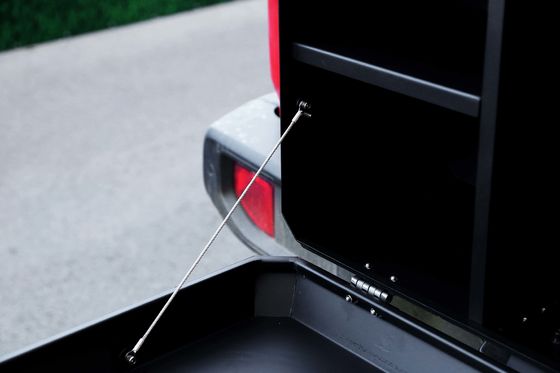 काले 4*4 ऑफ रोड एल्यूमीनियम मिश्र धातु केस कैंपिंग रसोई बॉक्स भंडारण बॉक्स के लिए जीप Wrangler