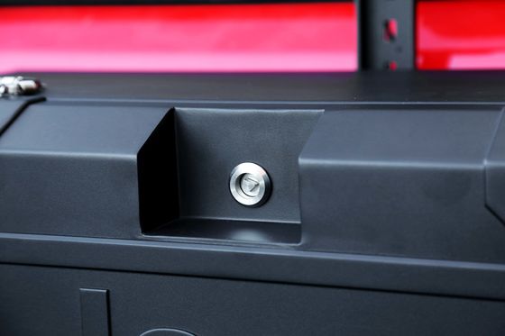 काले 4*4 ऑफ रोड एल्यूमीनियम मिश्र धातु केस कैंपिंग रसोई बॉक्स भंडारण बॉक्स के लिए जीप Wrangler