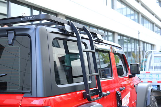 आसान स्थापना डबल साइड सीढ़ी JEEP Wrangler 2018-2023 JL JK के लिए कार छत सीढ़ी