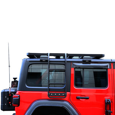 2018-2023 Wrangler JL JK रियर पार्ट JEEP JL सुरक्षा सजावट के लिए ब्लैक साइड सीढ़ी