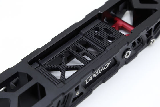 आसान स्थापना काली फोल्डेबल कार डोर स्टेप पेडल के लिए जीप Wrangler 2 टुकड़े काला