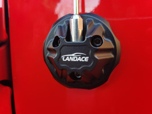 कस्टम वाहन रेडियो एंटीना बेस कवर 74*74*30 मिमी