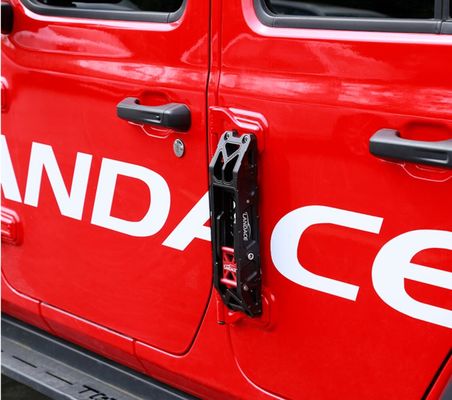 2018-2022 Wrangler सिल्वर ब्लैक फोल्डिंग कार साइड डोर फुट पेडल पेग सपोर्ट साइड स्टेप